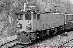 黒部峡谷鉄道 3 箱型電気機関車 ～古い車輌の写真：里山工房～