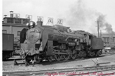 学生時代の合宿 13 青森機関区 1 C60、61 ～古い車輌の写真：里山工房～