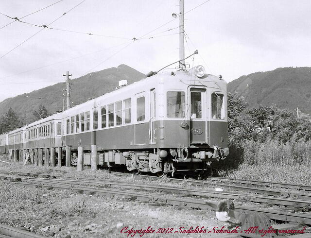 京福電鉄 叡山線 3 デオ300 ～古い車輌の写真：里山工房～