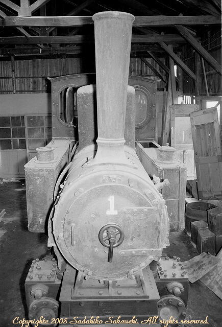 井笠鉄道 2 1号蒸気機関車 ～古い車輌の写真：里山工房～